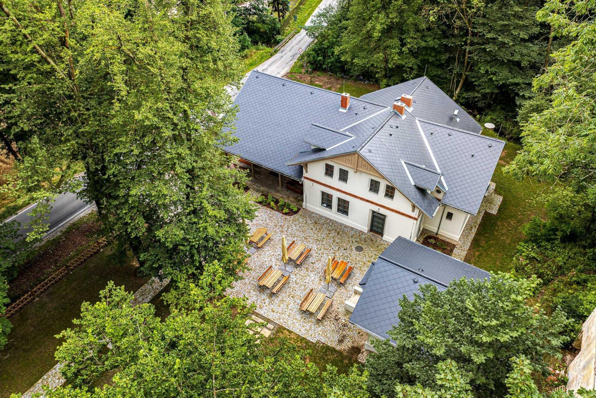 Vyletni Restaurace Rudolfov Hotell Jindřichův Hradec Eksteriør bilde